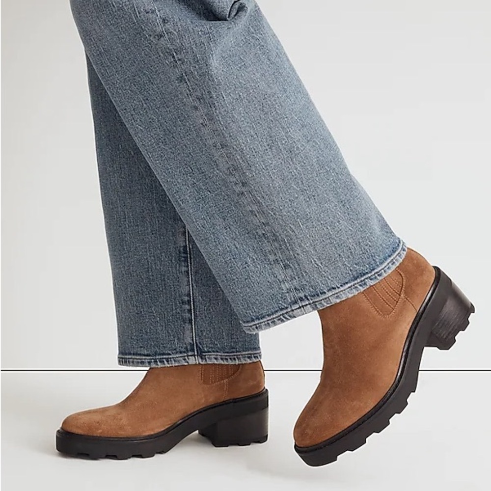 Madewell The Gwenda Platform Ankle Boot NN018